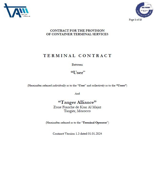 TAT_Terminal Contract Standard