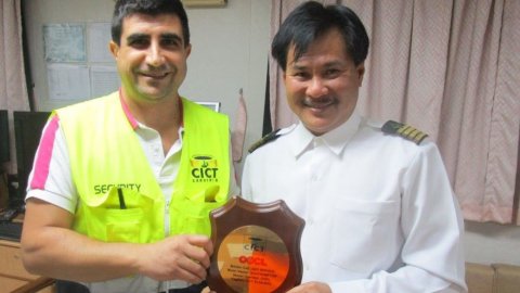 Crest OOCL Southampton at CICT