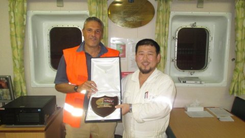 CSCL Jupiter at LSCT