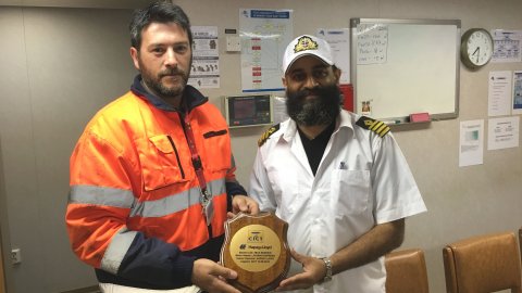 Livorno Express at CICT