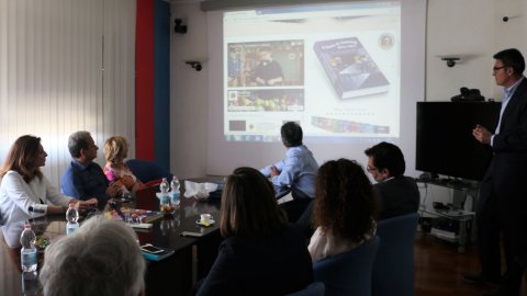 Presentation of the Contship Italia Homework Diary 18-19 Edition