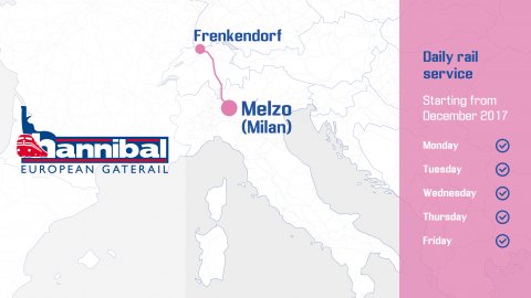 Hannibal Melzo-Frenkendorf Rail Service