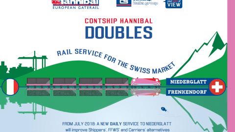 Contship Hannibal launch Niederglatt connection