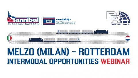 Hannibal-DistriRail Webinar on Italy-Netherlands intermodal opportunities